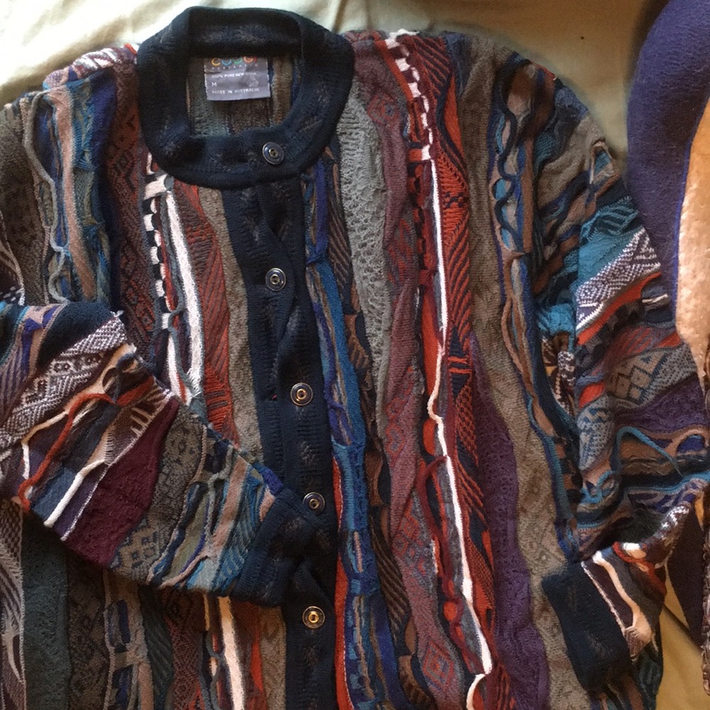 Coogi Men’s cardigan sweater size M